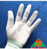 Găng tay sợi Polyester PU phủ ngón