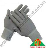 Găng tay phòng sạch sợi Polyester loại không phủ PU